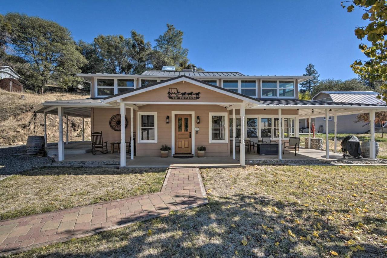 Historic Mariposa Stagecoach Stop With Gas Fire Pit! Exterior photo