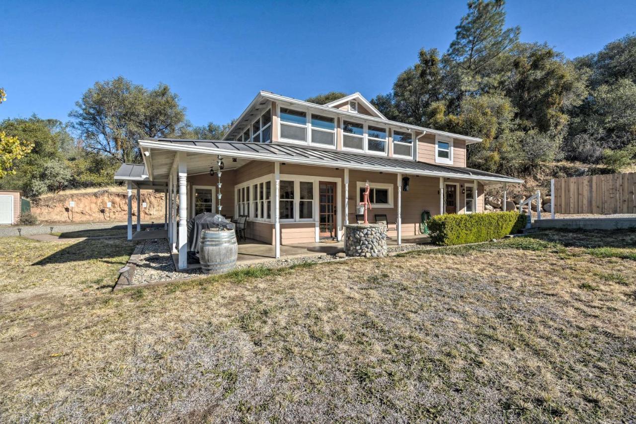 Historic Mariposa Stagecoach Stop With Gas Fire Pit! Exterior photo