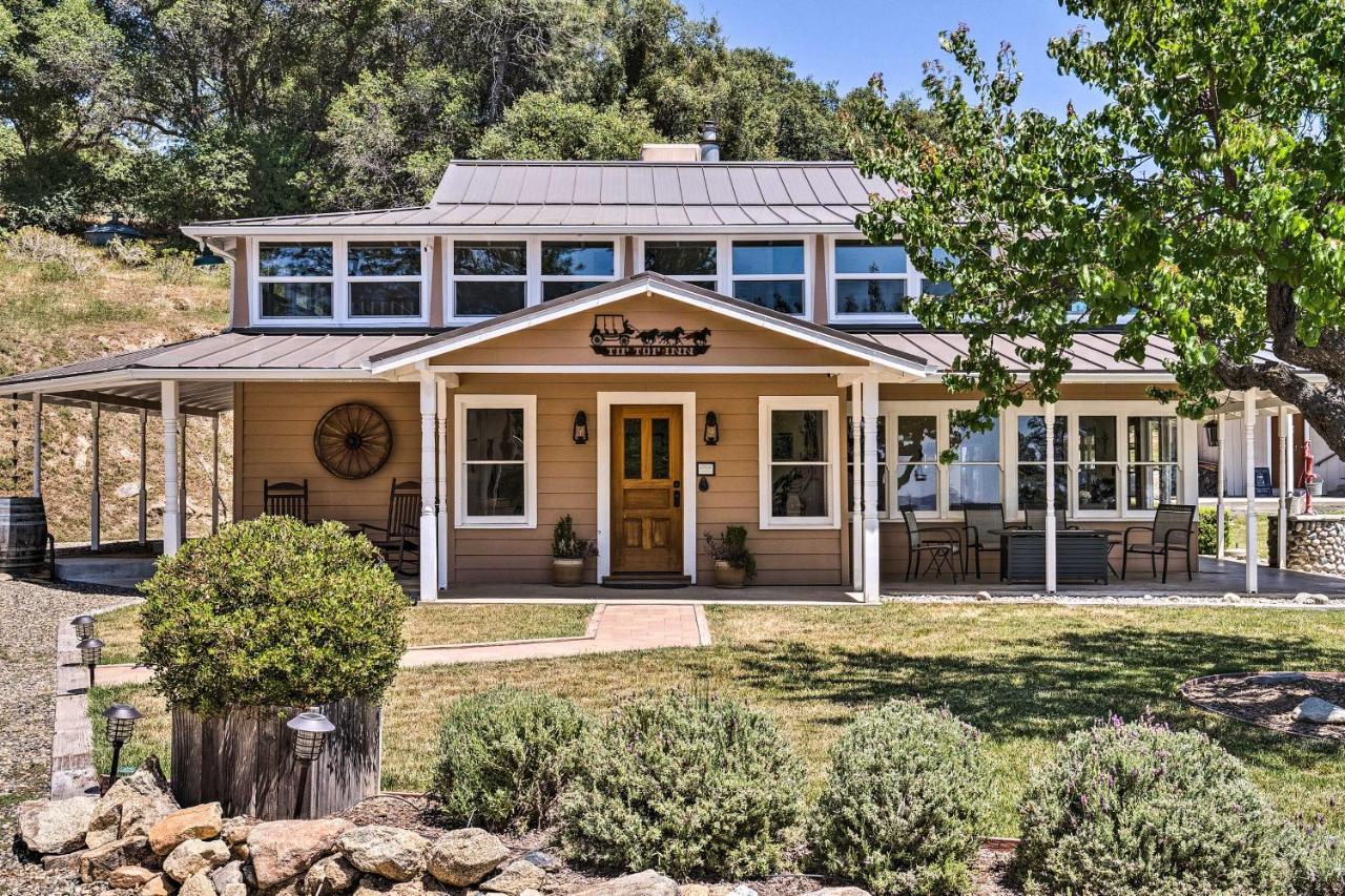 Historic Mariposa Stagecoach Stop With Gas Fire Pit! Exterior photo